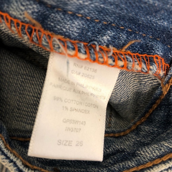 Vintage y2k 90’s low rise Guess Jeans denim I am gia - Picture 4 of 4